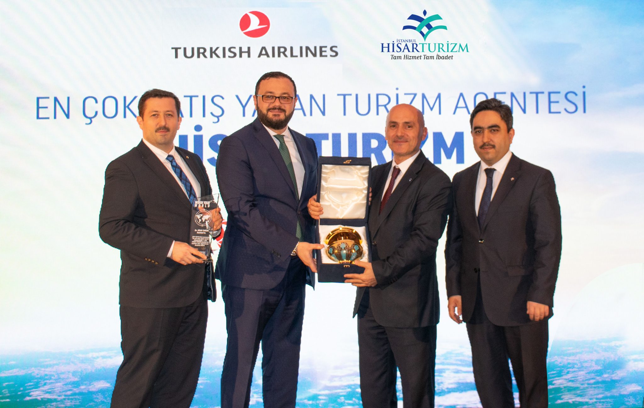 THY’den Hisar Turizm’e ödül 2 Ödül töreni